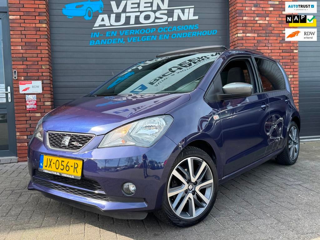 Seat Mii 1.0 FR-Line Connect Pano Cruise Luxe NAP!, Voorwielaandrijving, Gebruikt, 840 kg, Mii