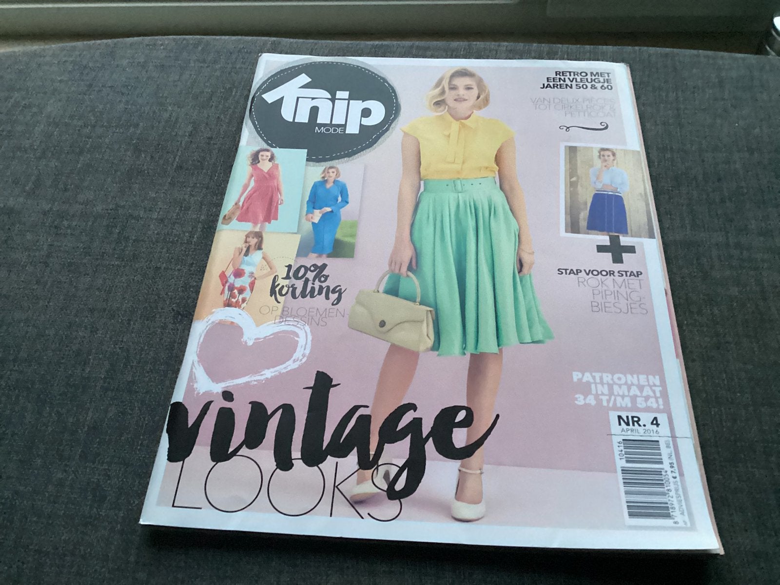 Knipmode 7-8-9 2016 prijs per stuk, Ophalen of Verzenden, Zo goed als nieuw, Vrouw, Knipmode