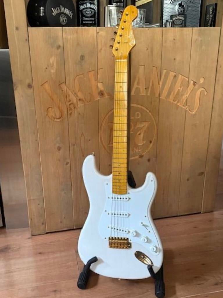 Stratocaster “ Mary Kay Tribute “ top gitaar Geen org Fender, Overige merken, Verzenden, Nieuw, Gewn