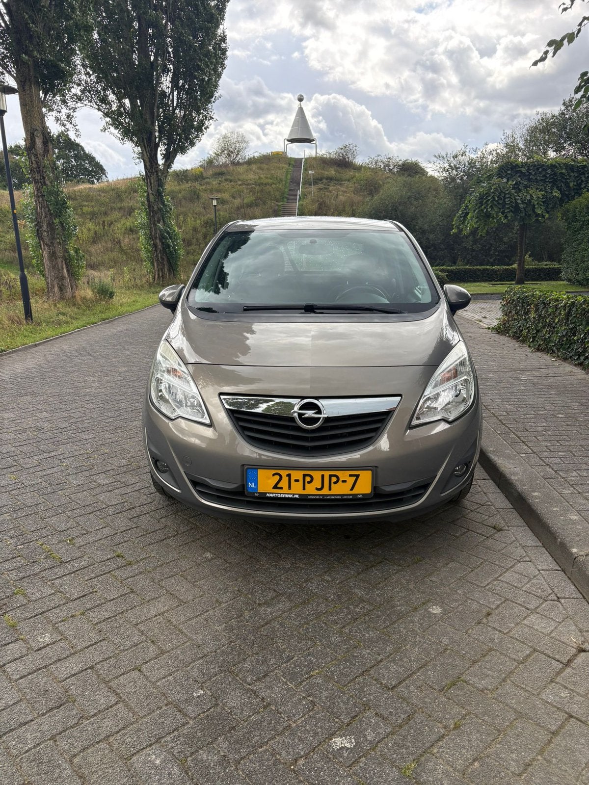 Opel Meriva 1.4 Turbo Ecotec 120pk 2011 Airco Nieuwe APK, Auto's, Voorwielaandrijving, Stof, 4 cilinders, Bruin