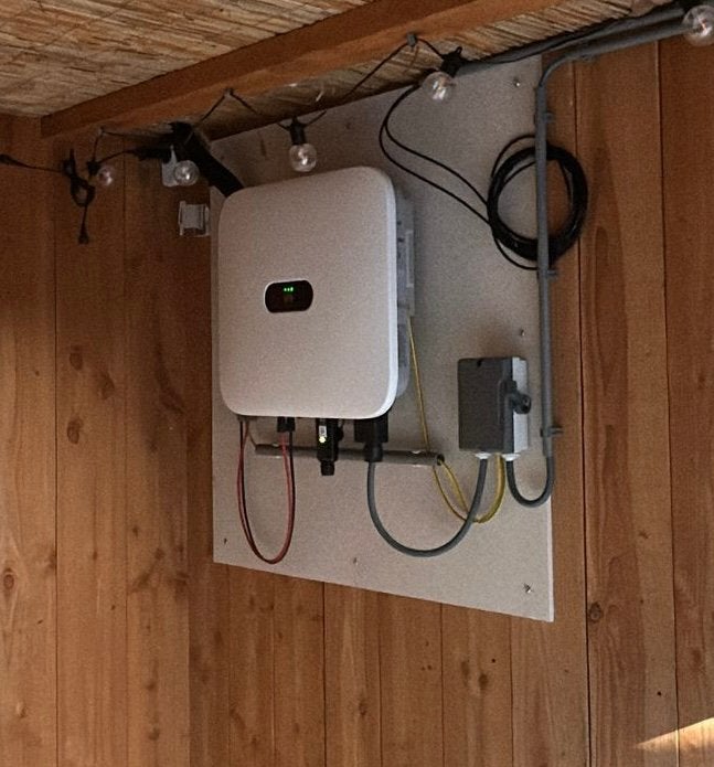 Te koop Huawei SUN2000 3KTL-M1 hybride 3-fase omvormer, Ophalen, Zo goed als nieuw