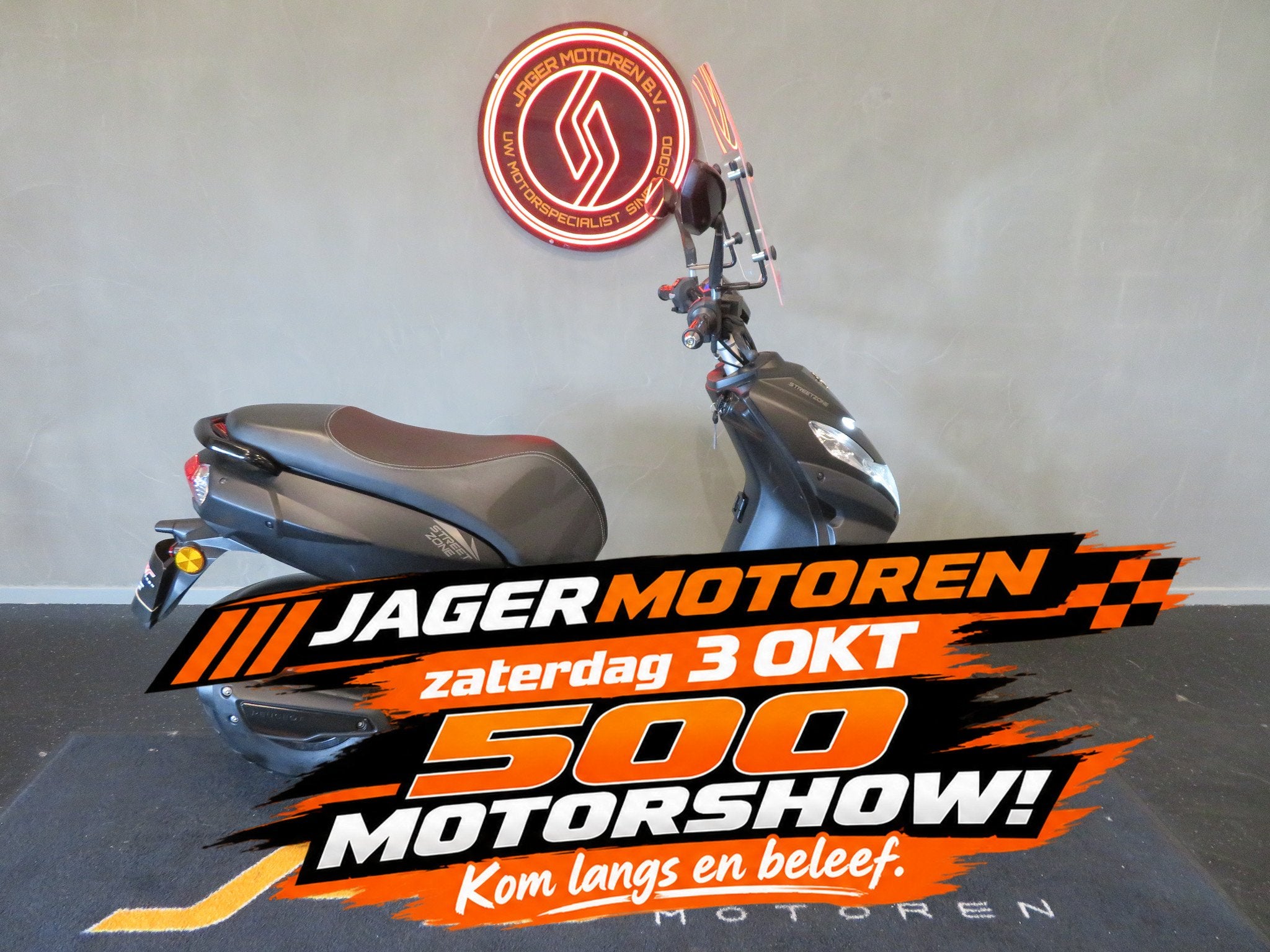 Peugeot STREETZONE KISBEE BROM SCOOTER (bj 2022), Gebruikt, Peugeot
