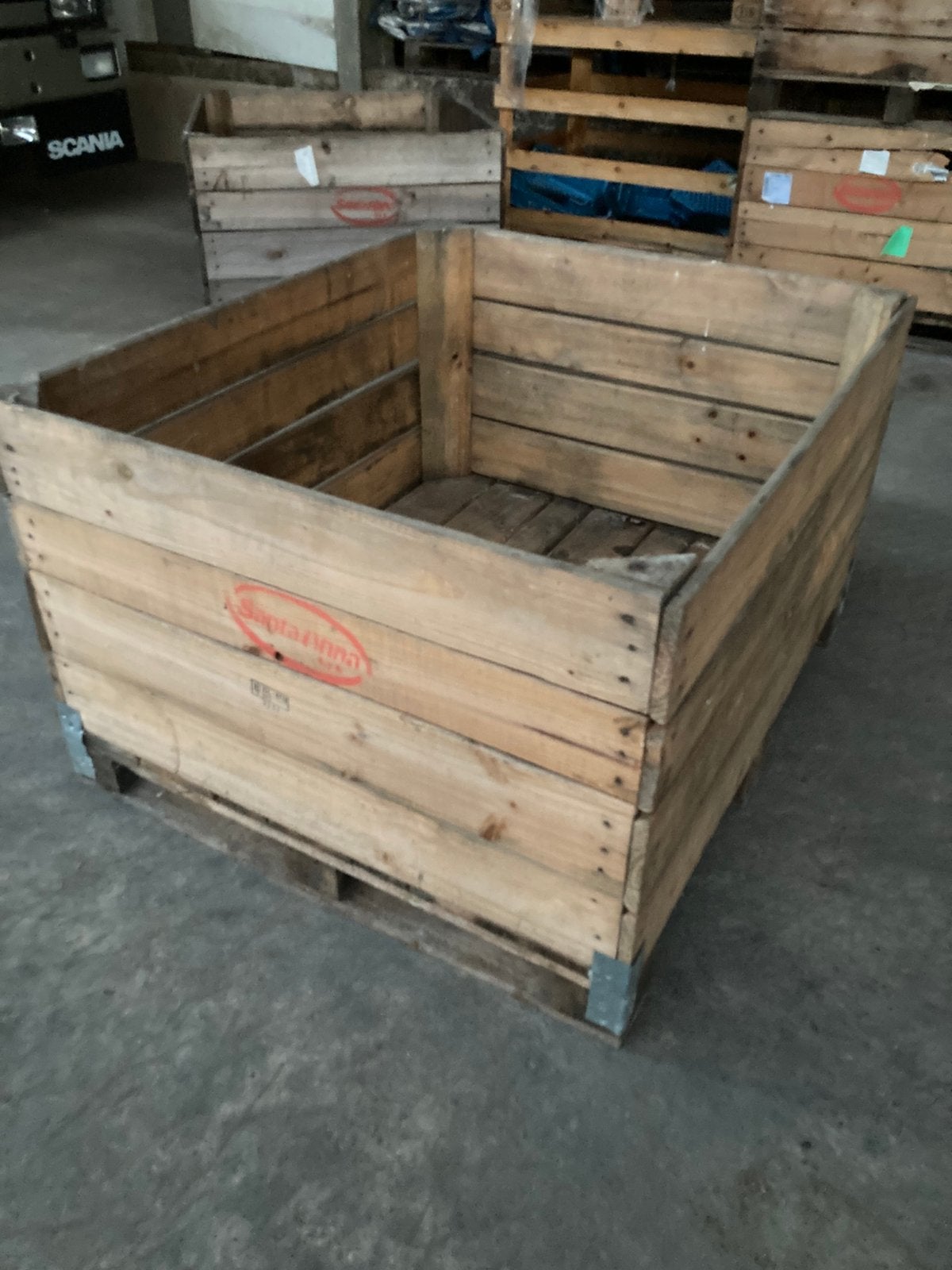 Houten kisten, Ophalen, 100 cm of meer, 60 cm of meer, Zo goed als nieuw