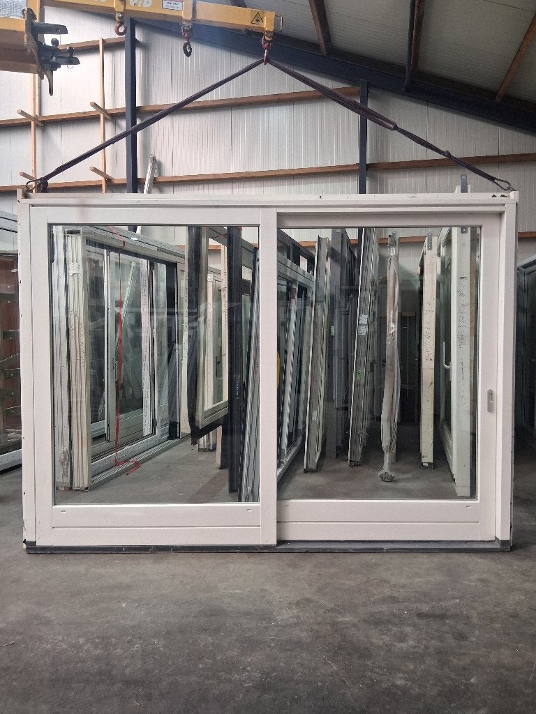 Schuifpui Hr++ bezorgen factuur mogelijk, Doe-het-zelf en Verbouw, Gebruikt, 225 cm of meer, Ophalen of Verzenden, Inclusief glas