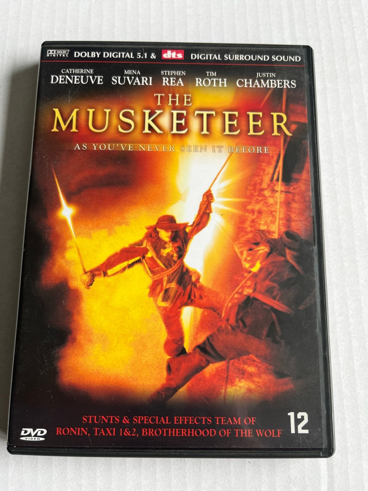 The Musketeer DVD, Cd's en Dvd's, Vanaf 12 jaar, Ophalen of Verzenden, Gebruikt, Actie