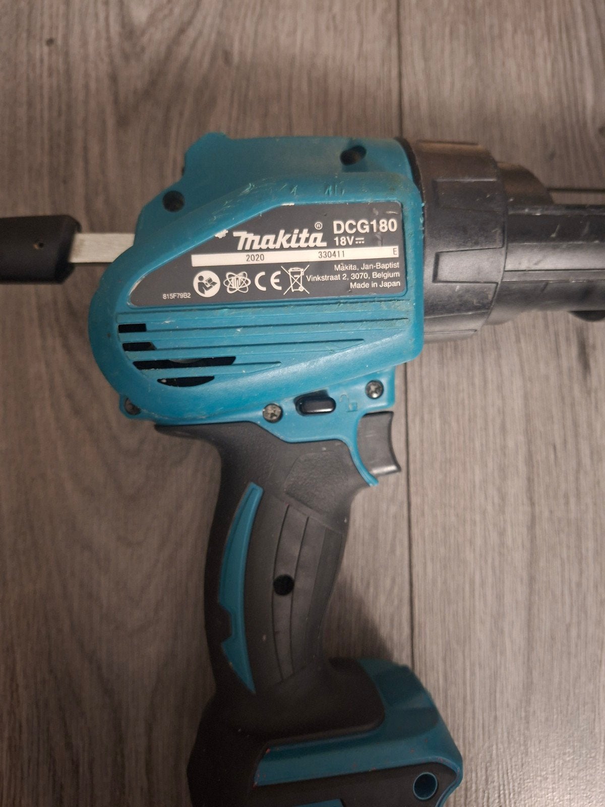 Makita DCG180 Accu Kitpistool 18V (Body), Ophalen of Verzenden, Gebruikt