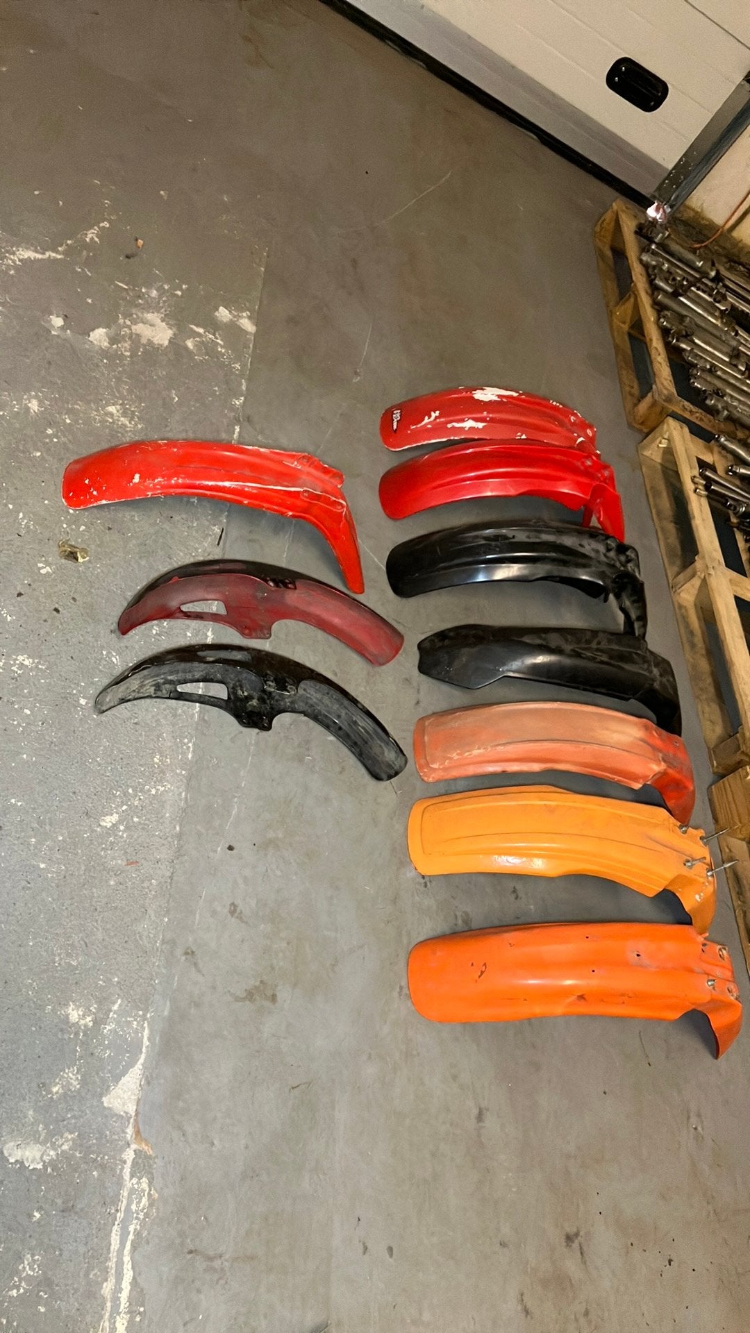 Spatbord honda mtx mt mb ktm exc sx origineel, Ophalen of Verzenden, Zo goed als nieuw, Kap, Overige merken