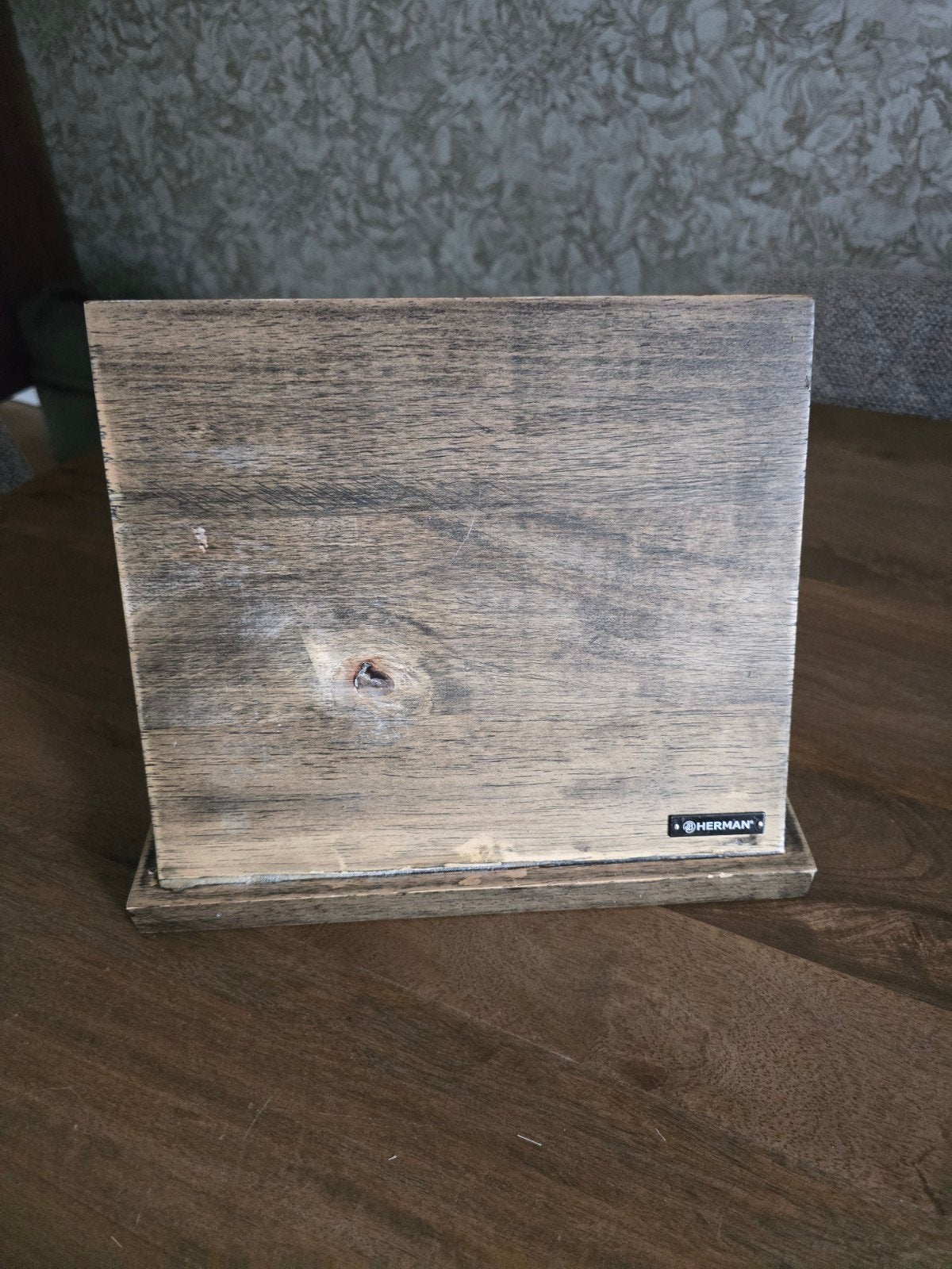 Magnetisch messenblok van Herman, Ophalen, Overige typen, Hout, Zo goed als nieuw