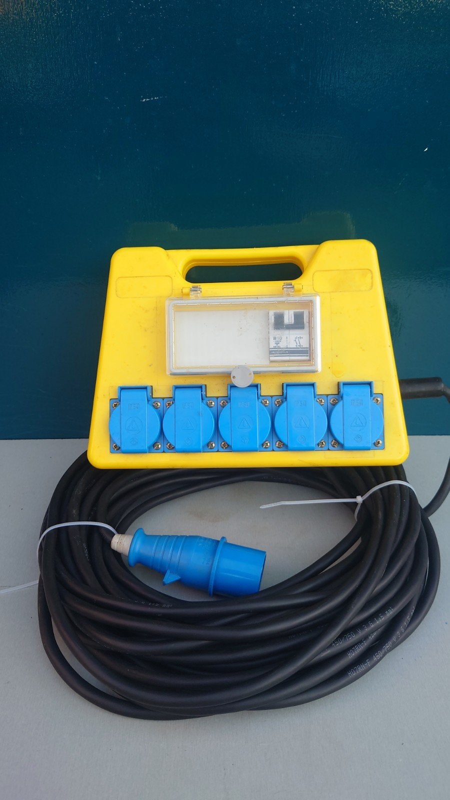 Stoppenkast met kabel voor camper of caravan, Ophalen of Verzenden, Kabel of Snoer