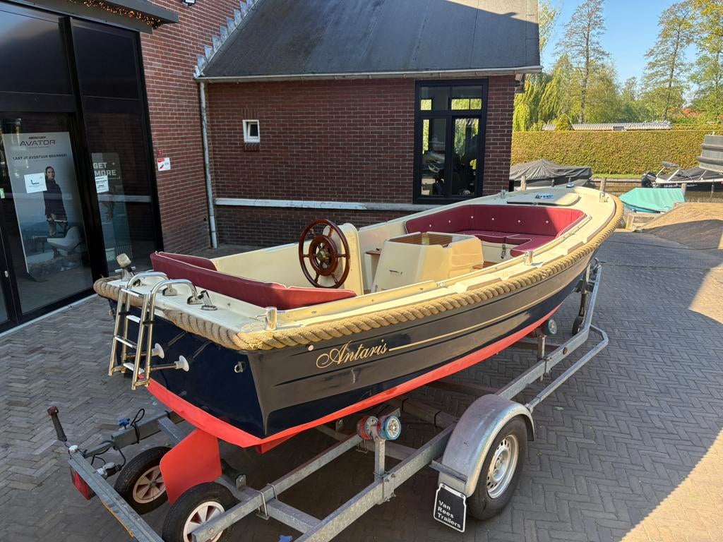 Antaris 520 Sloep – Vaarklaar & Perfect Onderhouden, Watersport en Boten, Ophalen, 10 tot 30 pk, Binnenboordmotor, Diesel