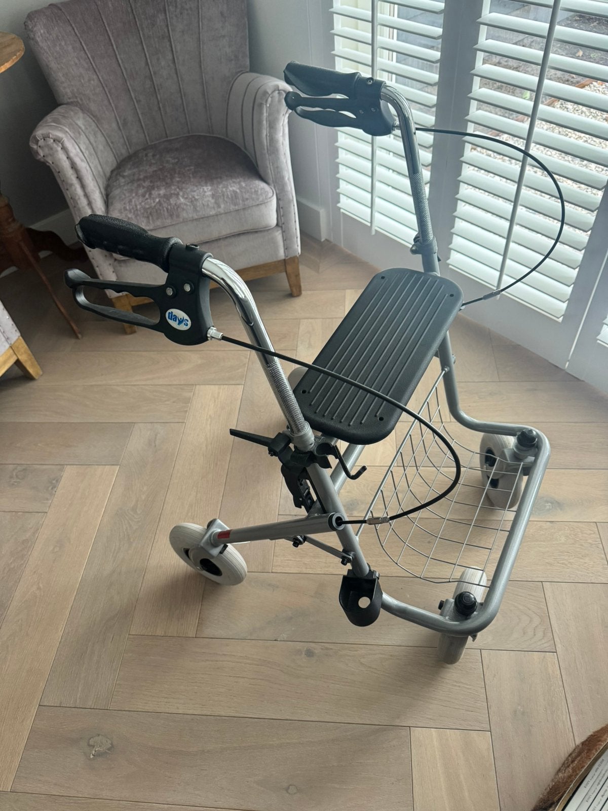 Rollator Z.g. a. n., Diversen, Ophalen of Verzenden, Lichtgewicht, Zo goed als nieuw