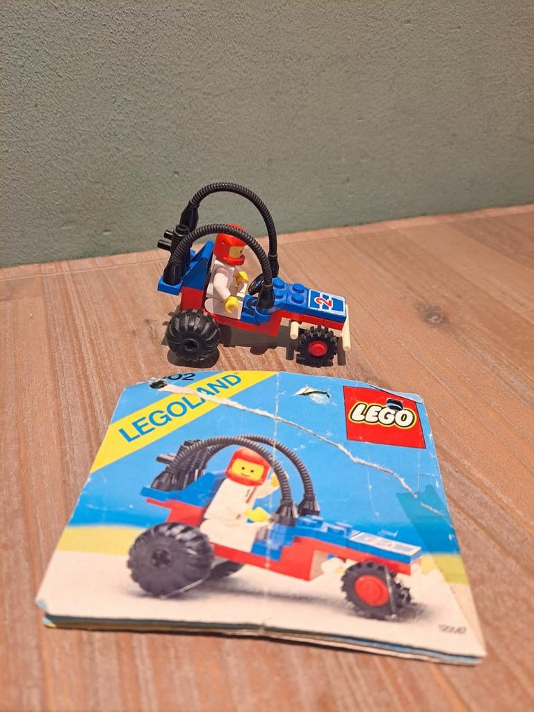 Lego Legoland 6502 Rallywagen, Ophalen of Verzenden, Gebruikt, Complete set, Lego