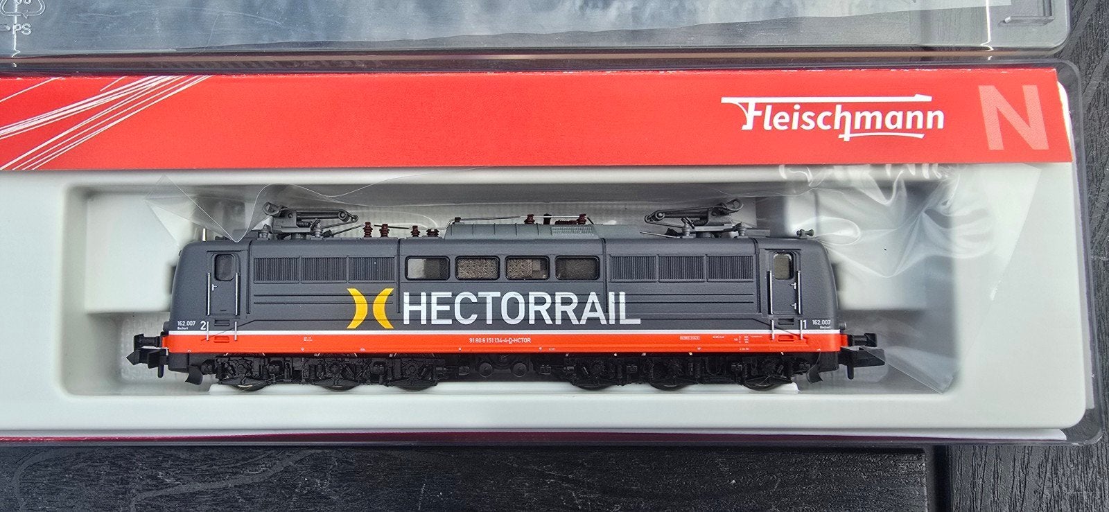 Fleischmann 7570021 br151 Hectorrail dcc sound top ovp., Hobby en Vrije tijd, Modeltreinen | N-Spoor, Gelijkstroom, Fleischmann