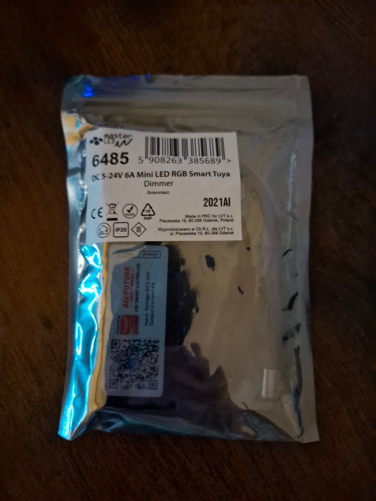 Mini LED RGB Smart Tuya Dimmer Controller DC 5-24V, Ophalen of Verzenden, Nieuw