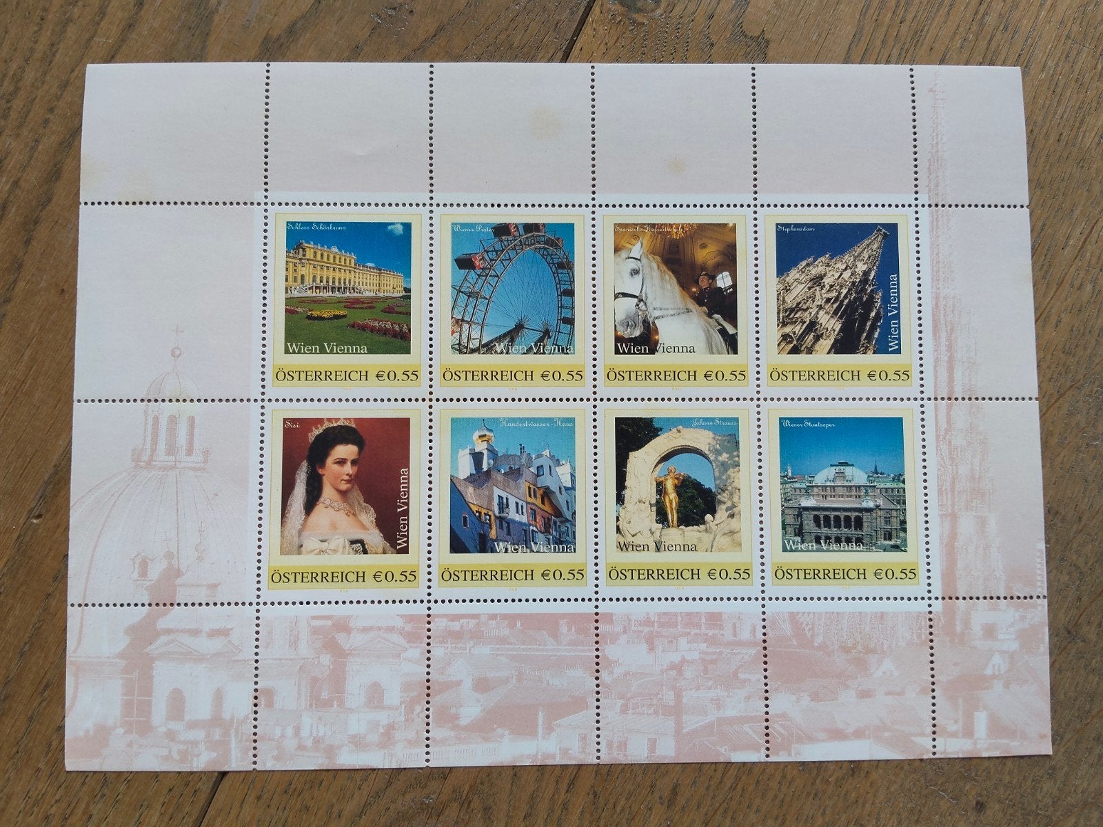 Austrian stamps, Ophalen of Verzenden