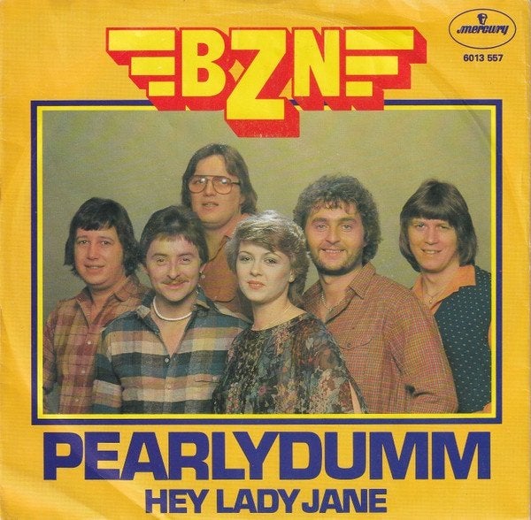 Single (1980) BZN - Pearly Dum / Hey Lady Jane., Fotohoes, Ophalen of Verzenden, Gebruikt, 7 inch