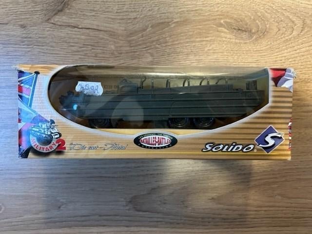 1:50 1/50 Diecast Solido GMC DUKW 3, Hobby en Vrije tijd, Modelauto's | 1:50, Ophalen of Verzenden, Zo goed als nieuw, Overige typen
