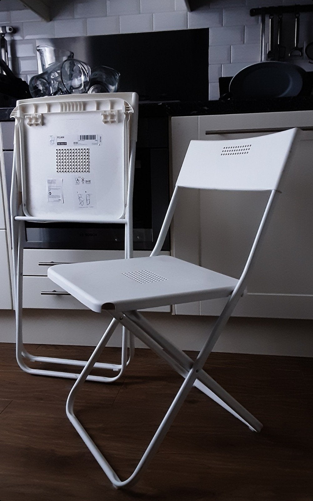 4 stuks Klapstoel ikea klapstoelen, Ophalen