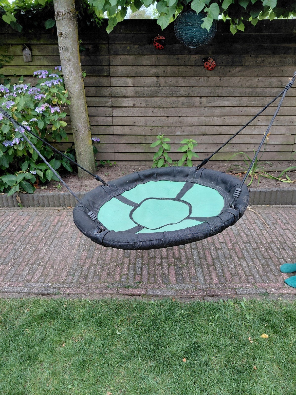 Nestschommel 1 meter., Kinderen en Baby's, Speelgoed | Buiten | Trampolines, Ophalen, Gebruikt