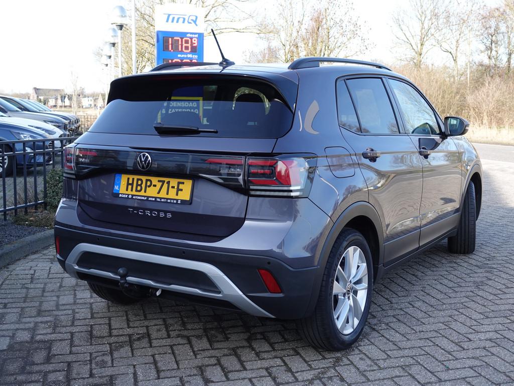 Volkswagen T-Cross 1.0 TSI Life Edition TREKH. | VIRTUAL | E, Auto's, Voorwielaandrijving, Gebruikt, Euro 6, 620 kg