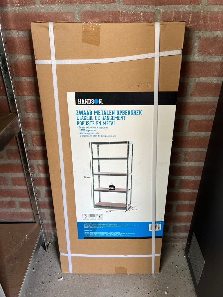 [Nieuw in doos] Zwaar Metalen opbergrek van Handson, Huis en Inrichting, Ophalen, Nieuw