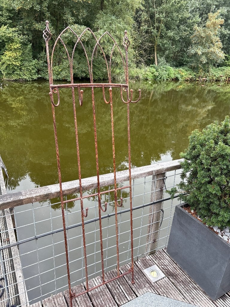 Stalen rek, Tuin en Terras, Ophalen, Gebruikt, 100 cm of meer, Metaal