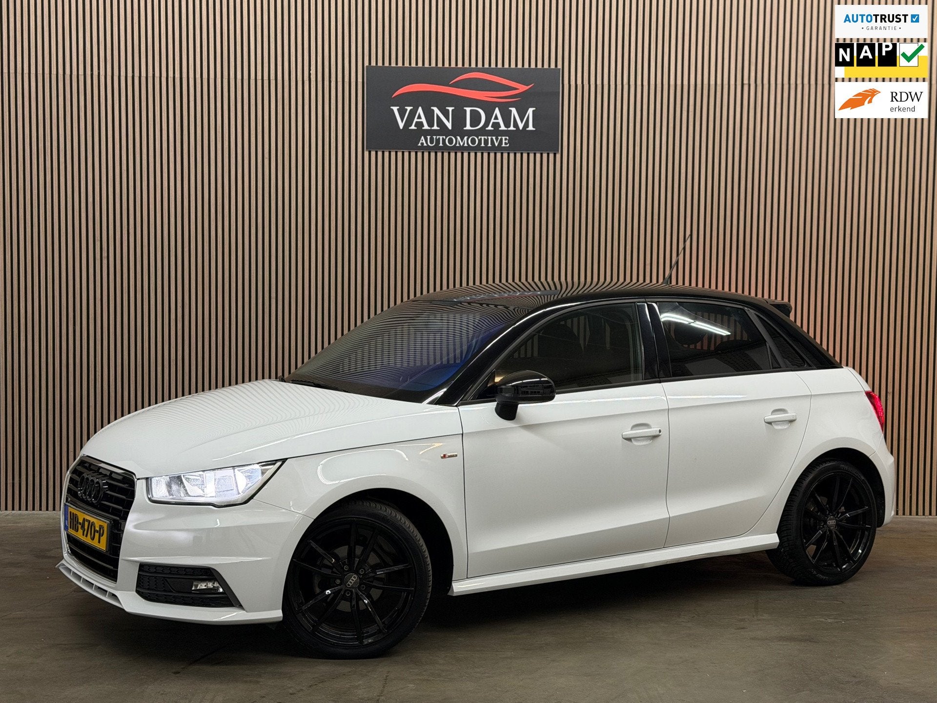 Audi A1 Sportback 1.0 TFSI S-Line 2016 NAP AUTOMAAT CRUISE N, Auto's, Audi, 4 stoelen, Wit, Origineel Nederlands, Bedrijf