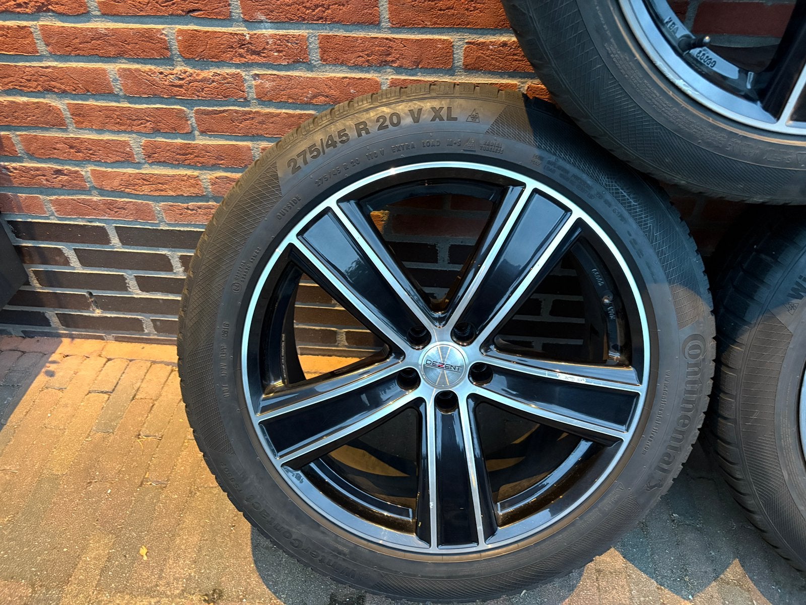 20 inch velgen Volvo XC90 met winterbanden, Auto-onderdelen, Ophalen, 275 mm, Banden en Velgen, Winterbanden