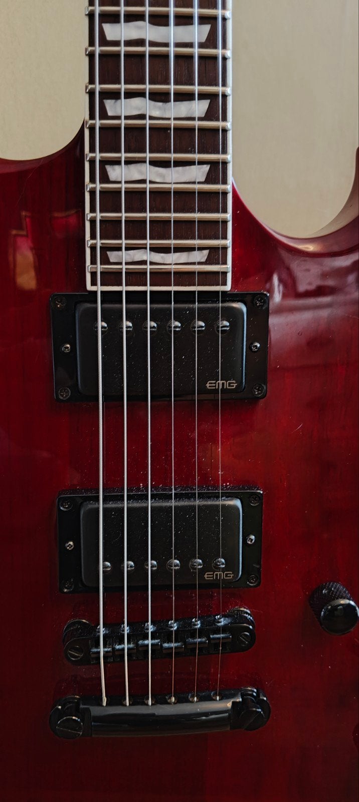 ESP LTD Viper 256, Ophalen of Verzenden, Zo goed als nieuw, Solid body, Overige merken
