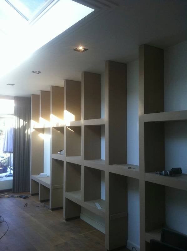 Modulaire wandkast, Ophalen of Verzenden, Zo goed als nieuw