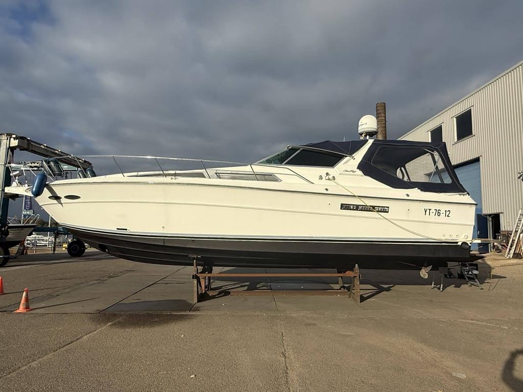 Sea Ray 400 Express Cruiser (bj 1988), Watersport en Boten, Motorboten en Motorjachten, Gebruikt