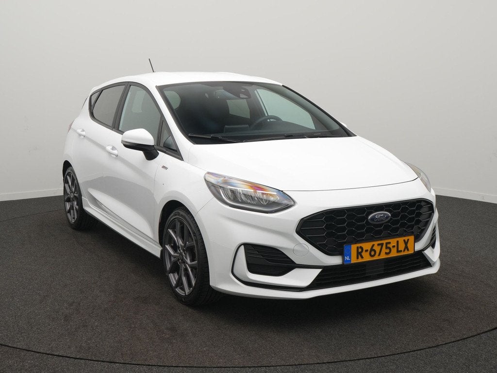 Ford Fiesta 1.0 EcoBoost Hybrid ST-Line X - Occasion Lease v, Auto's, Ford, Voorwielaandrijving, 12 maanden, Gebruikt, Overige brandstoffen