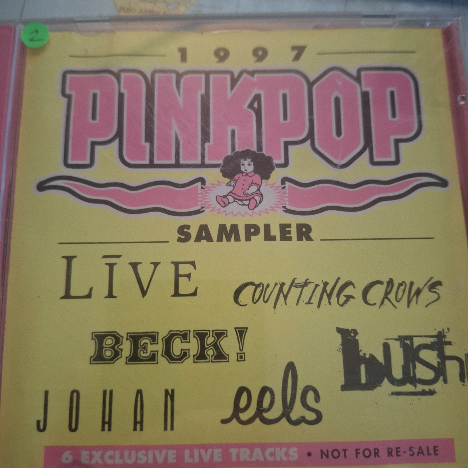 Pinkpop 1997 Sampler CD - Live Tracks Counting Crows, Beck, Ophalen of Verzenden, Zo goed als nieuw, Album, Inclusief boekje
