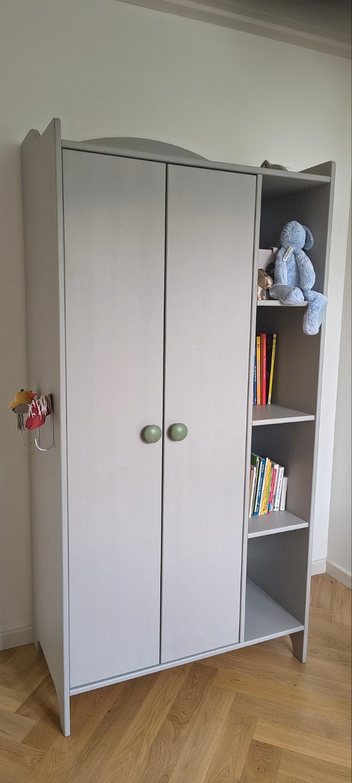IKEA TROGEN kledingkast lichtgrijs - Kinderkamer, Ophalen, Gebruikt