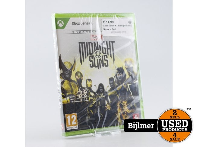 Xbox Series X | Midnight Suns | Nieuw in Seal