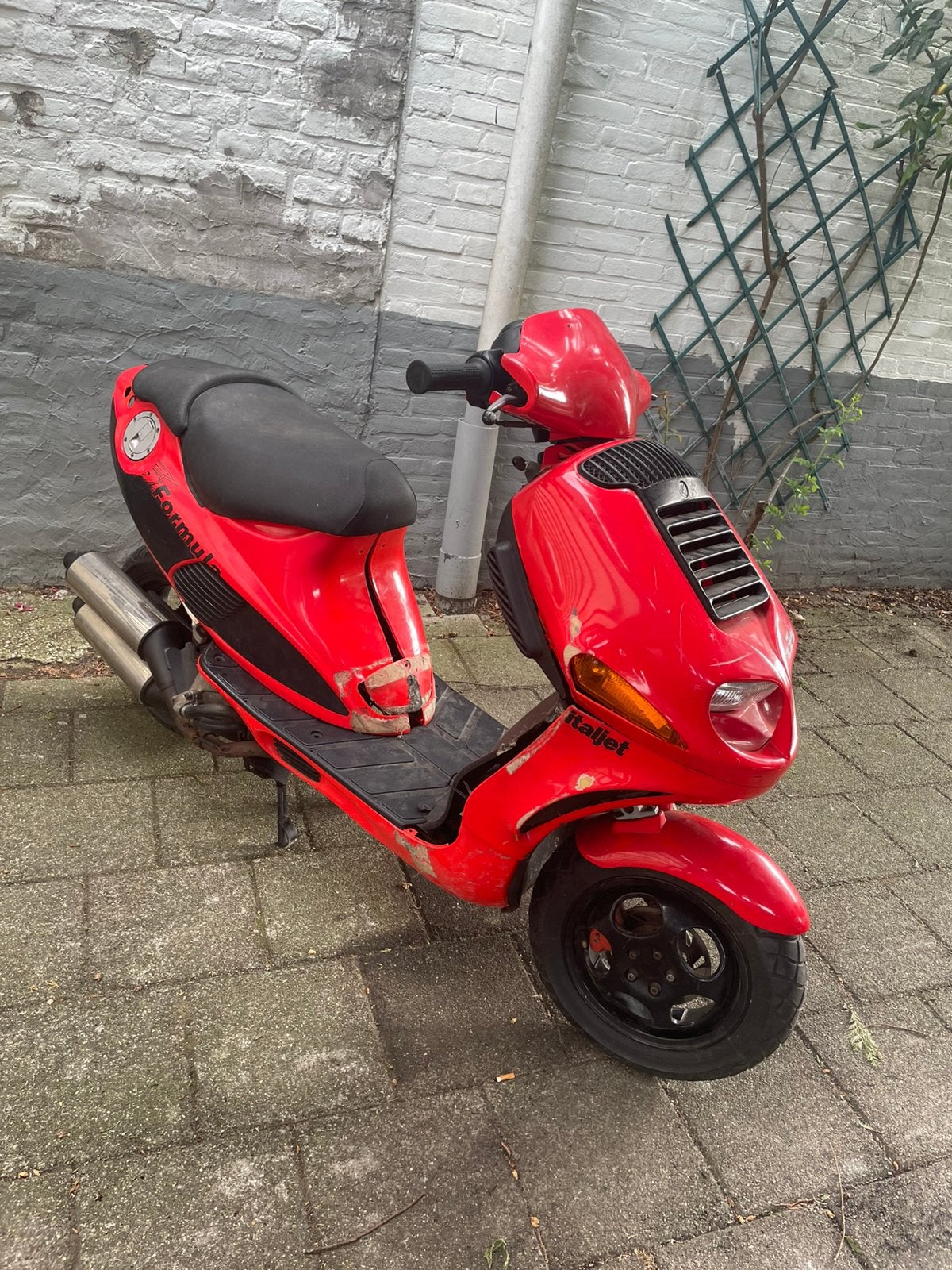 Italjet twin 125cc zeldzaam!, Ophalen of Verzenden, Zo goed als nieuw, Benzine