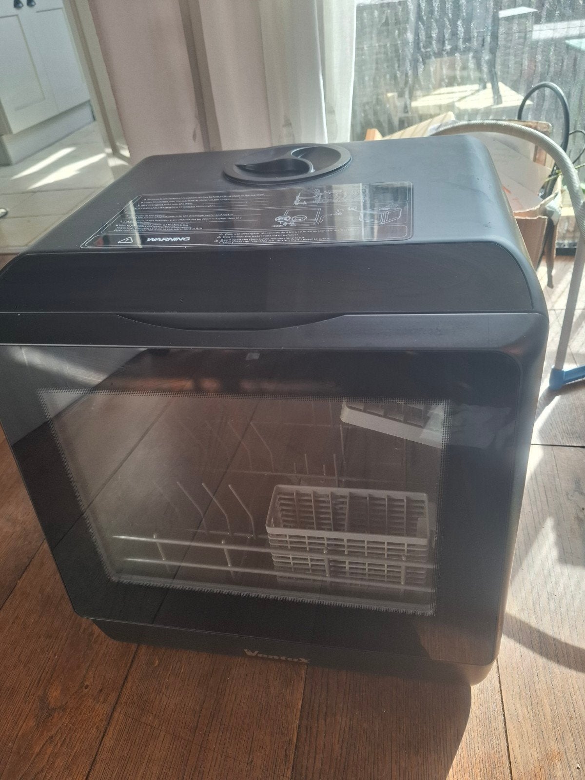 Mini vaatwasser zonder aan en afvoer te gebruiken., Ophalen, Zo goed als nieuw, Minder dan 85 cm