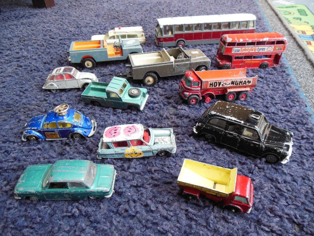 autotjes speelgoed verzamel dinky toys auto's tefsi matchbox, Ophalen of Verzenden, Gebruikt