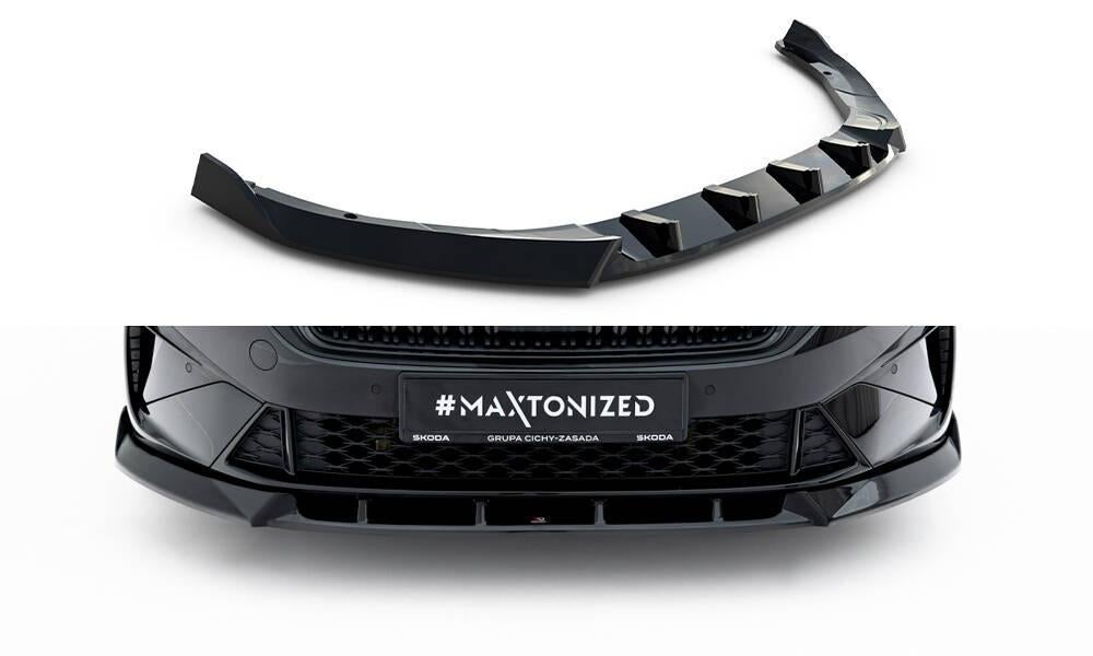 Voorlip spoiler sideskirt diffuser - Skoda Octavia RS 24+, Ophalen of Verzenden