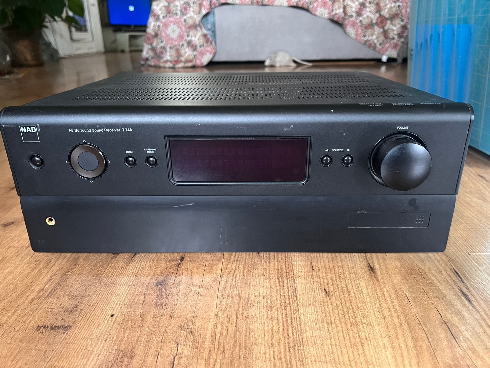 NAD T748 Surround Sound Receiver - Surround versterker, Ophalen, Zo goed als nieuw, 60 tot 120 watt, Overige merken