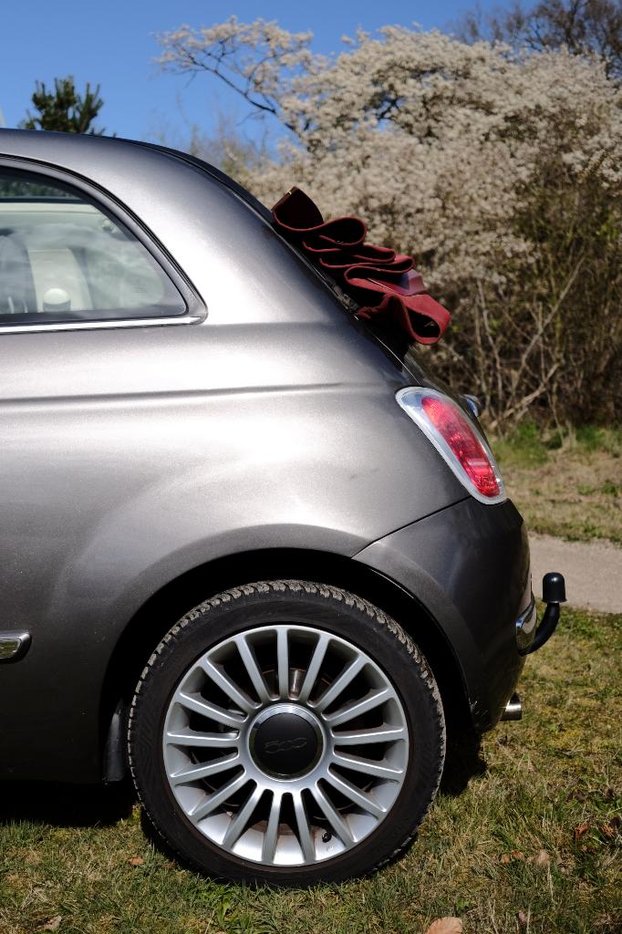 Fiat 500C Cabrio 1.4 Trekhaak (demontabel) Cruise control, Auto's, 4 cilinders, Cabriolet, Handgeschakeld, Grijs