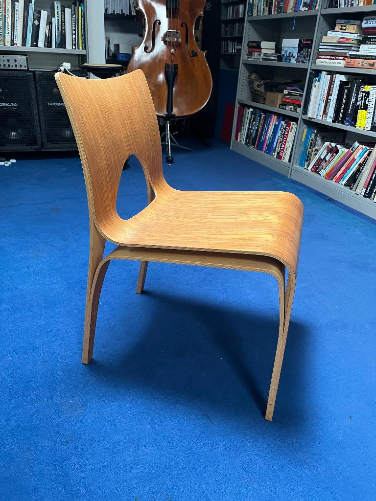 Dan Form Kaarina Chair Danish Design Deens Plywood, Huis en Inrichting, Stoelen, Ophalen, Overige kleuren, Zo goed als nieuw, Danish Deens Ambachtelijk Plywood