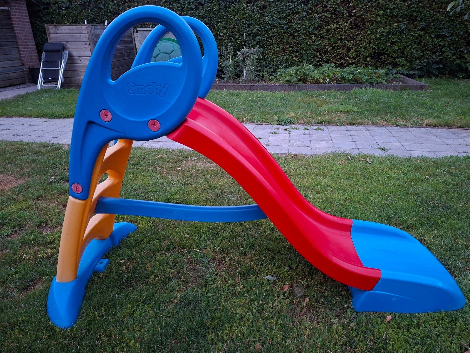 Smoby glijbaan met wateraansluiting, Ophalen