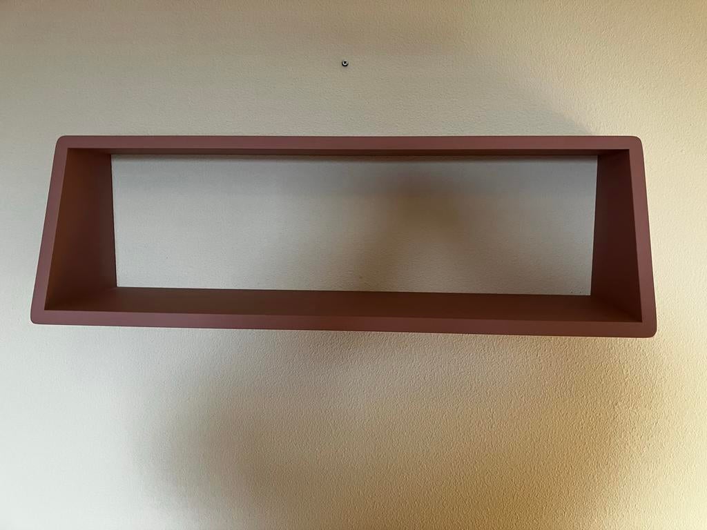Laurette wandplank oudroze 80 cm - Zo goed als nieuw, Ophalen, Zo goed als nieuw