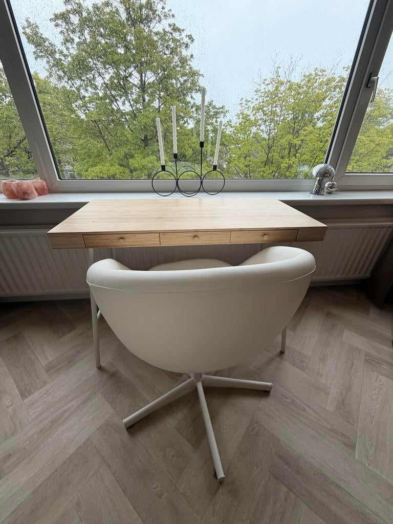 IKEA Lillasen bureau met Skruvsta bureaustoel, Ophalen, Overige typen, Gebruikt, IKEA