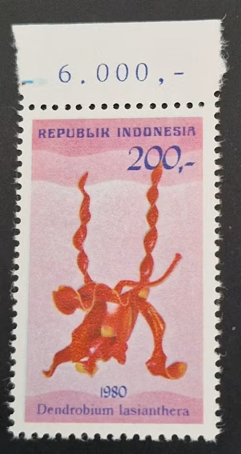 Indonesie 1980 - ZBL1031 -  Orchideeën, Ophalen of Verzenden, Postfris, Zuidoost-Azië
