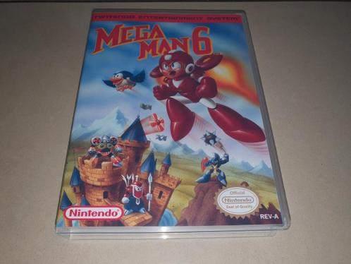 Mega Man 6 NES Game Case, Spelcomputers en Games, Games | Nintendo NES, Avontuur en Actie, Verzenden, 1 speler, Zo goed als nieuw