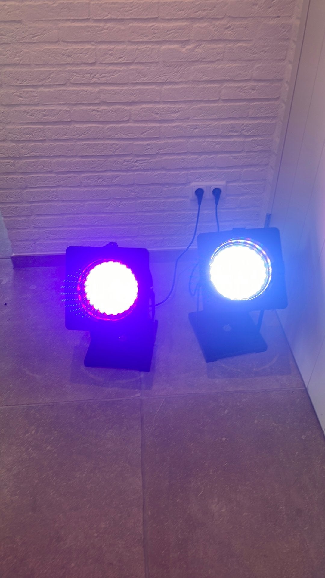 Disco lampen, Ophalen, Gebruikt, Licht, Kleur