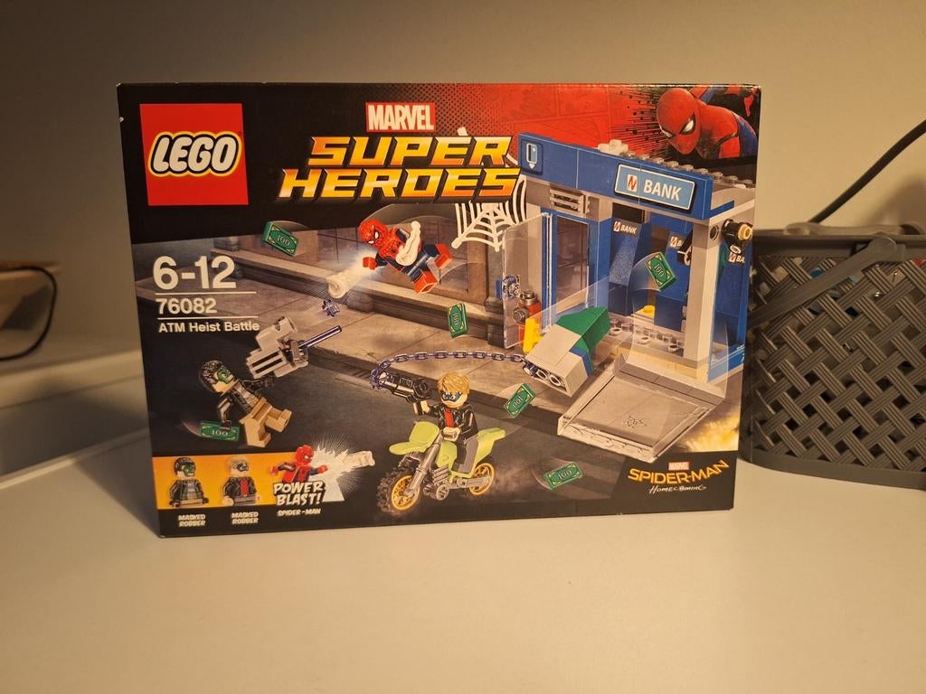 76082 nieuw LEGO Marvel Super Heroes ATM Heist Battle, Ophalen of Verzenden, Nieuw, Overige merken