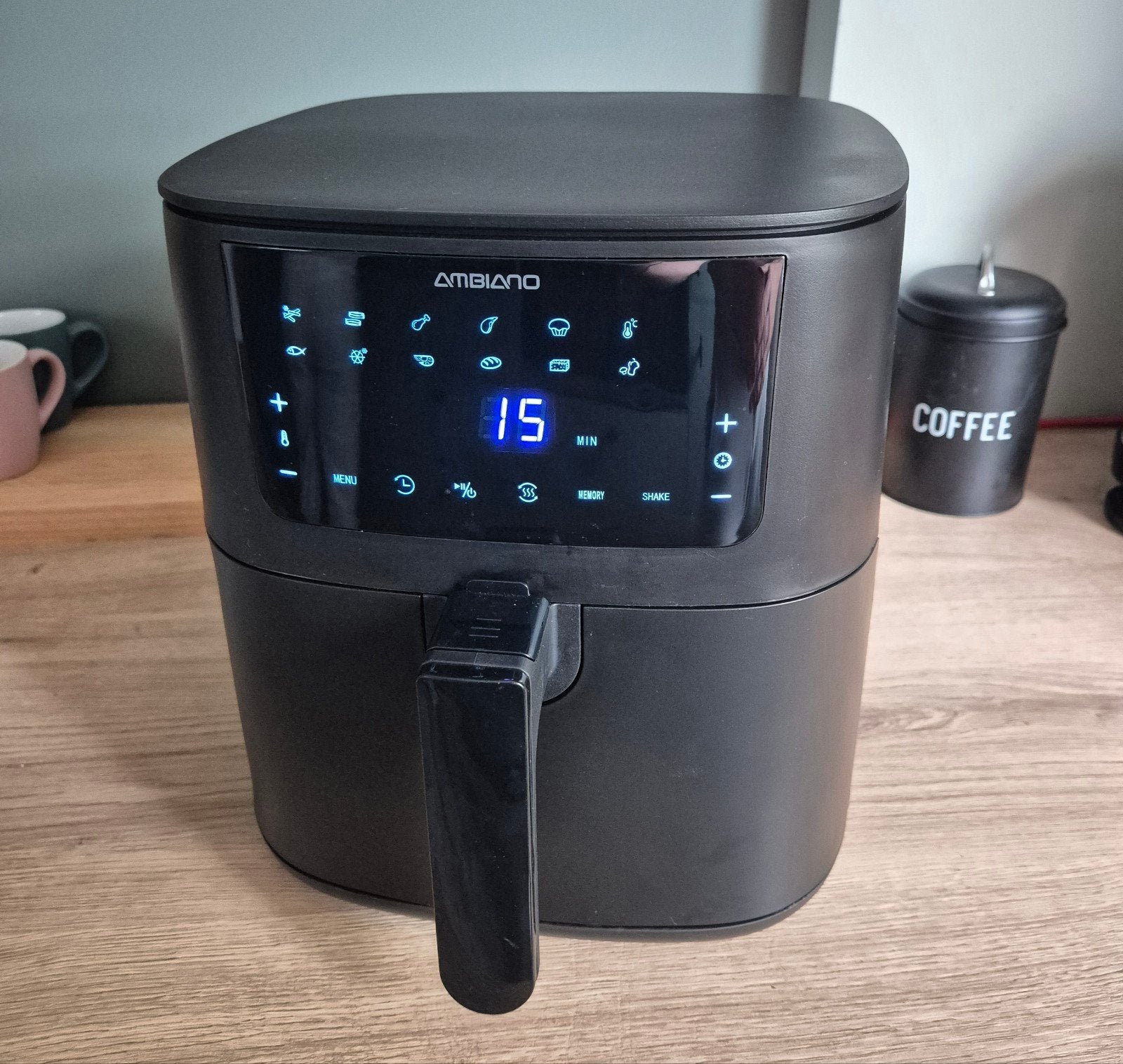 Ambiano XXL Heteluchtfriteuse - Zo goed als nieuw, Ophalen, Zo goed als nieuw, Airfryer XXL, 1500 gram of meer